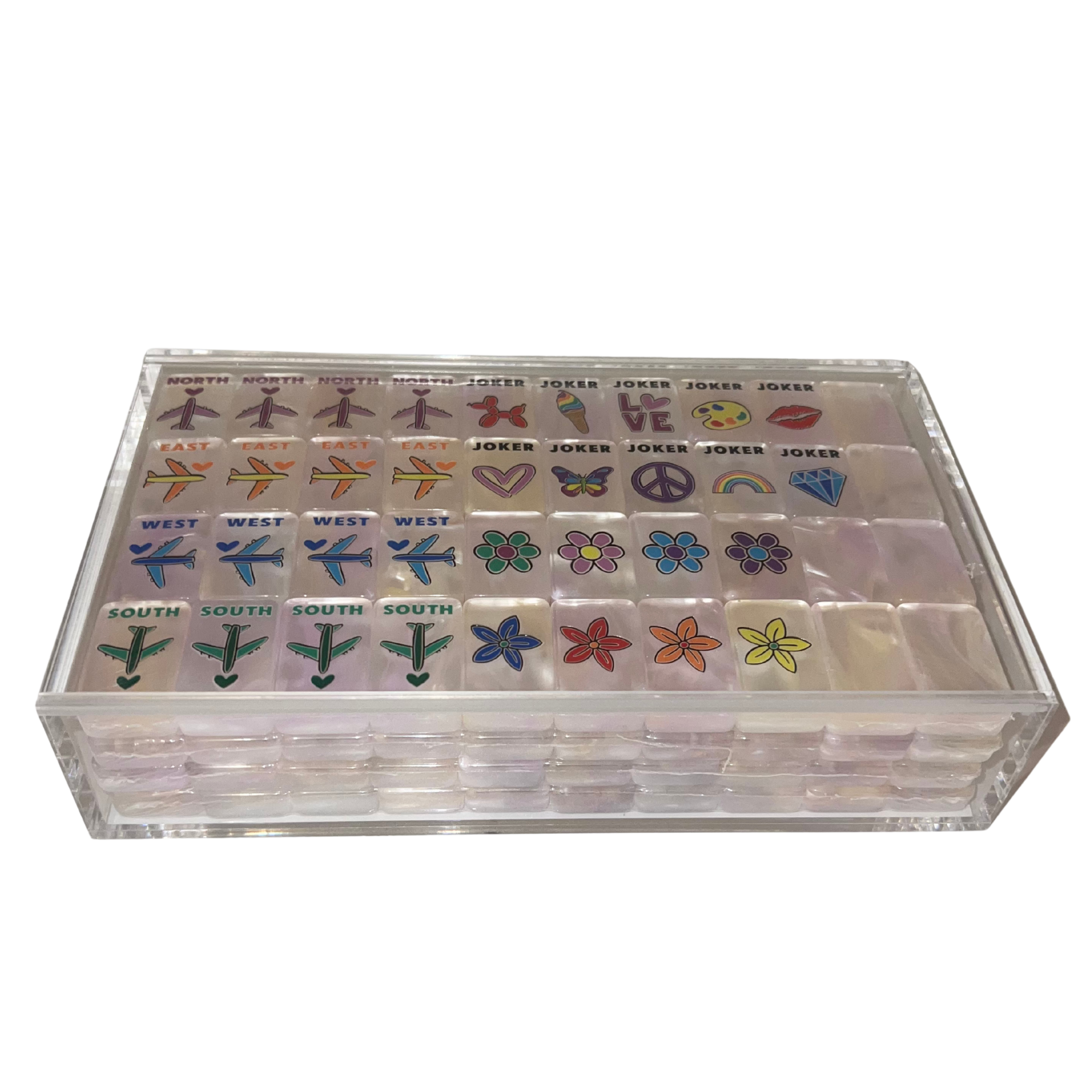 Pearl Tiles Acrylic Display Box – Bespoke Mahjong