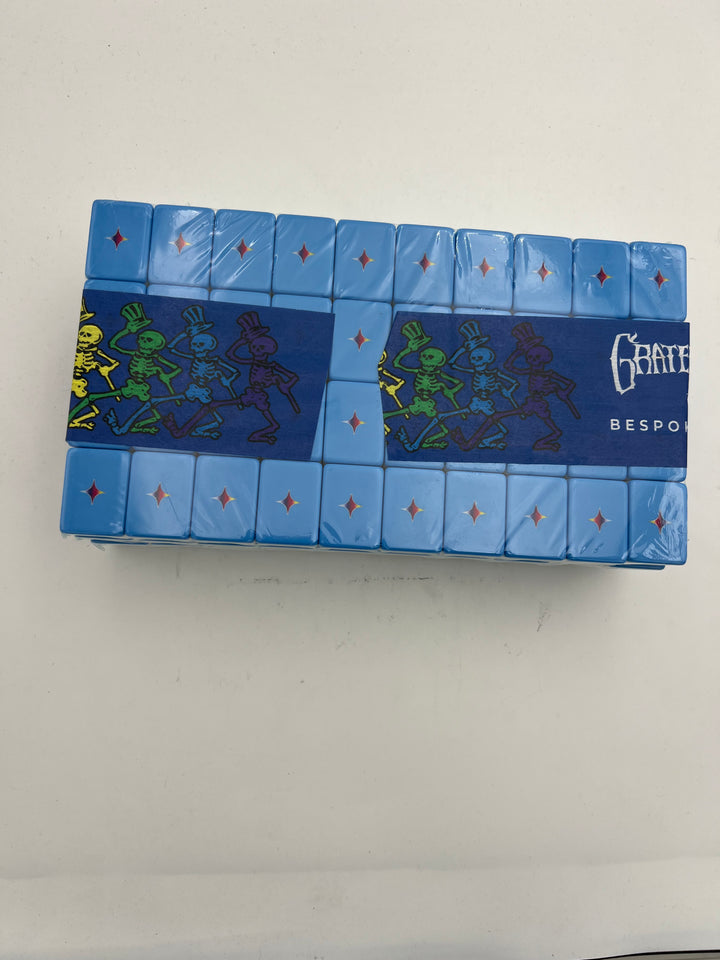ODD LOTS LESS THAN PERFECT - GRATEFUL DEAD XL MEGA TILES - STEALIE BLUE NO TILE BAG, NO BOX