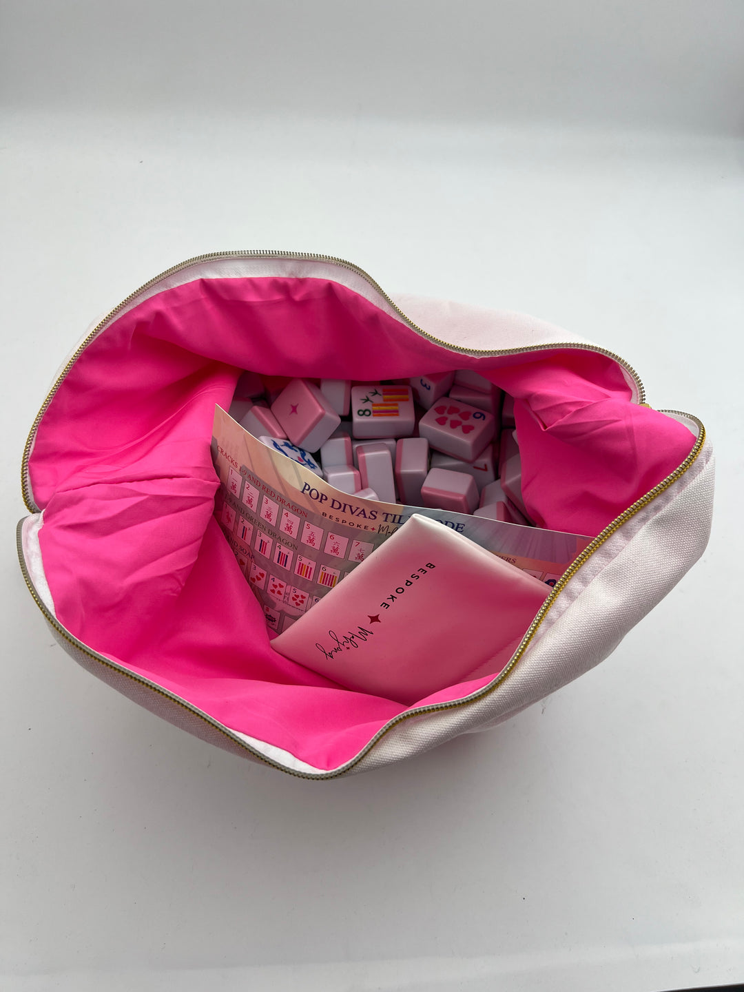 ODD LOTS LESS THAN PERFECT - POP DIVA XL MEGA TILES PETAL PINK WITH TILE BAG
