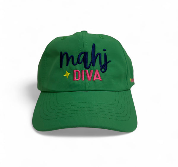Mahj Diva Hat | KELLY GREEN – Bespoke Mahjong