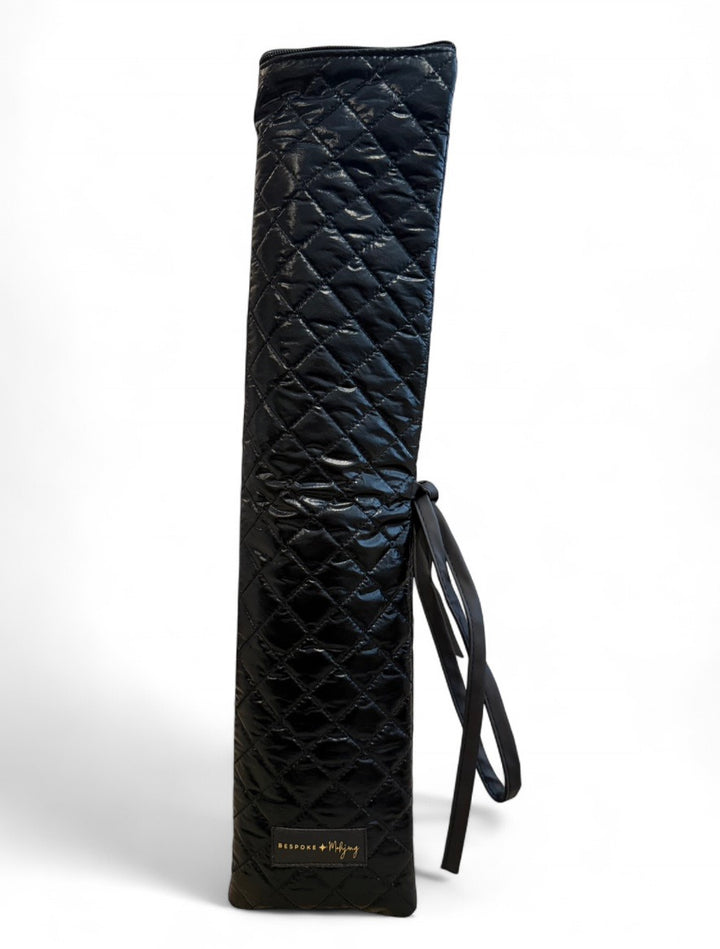 The Quilted Rack Bag - Electric Black