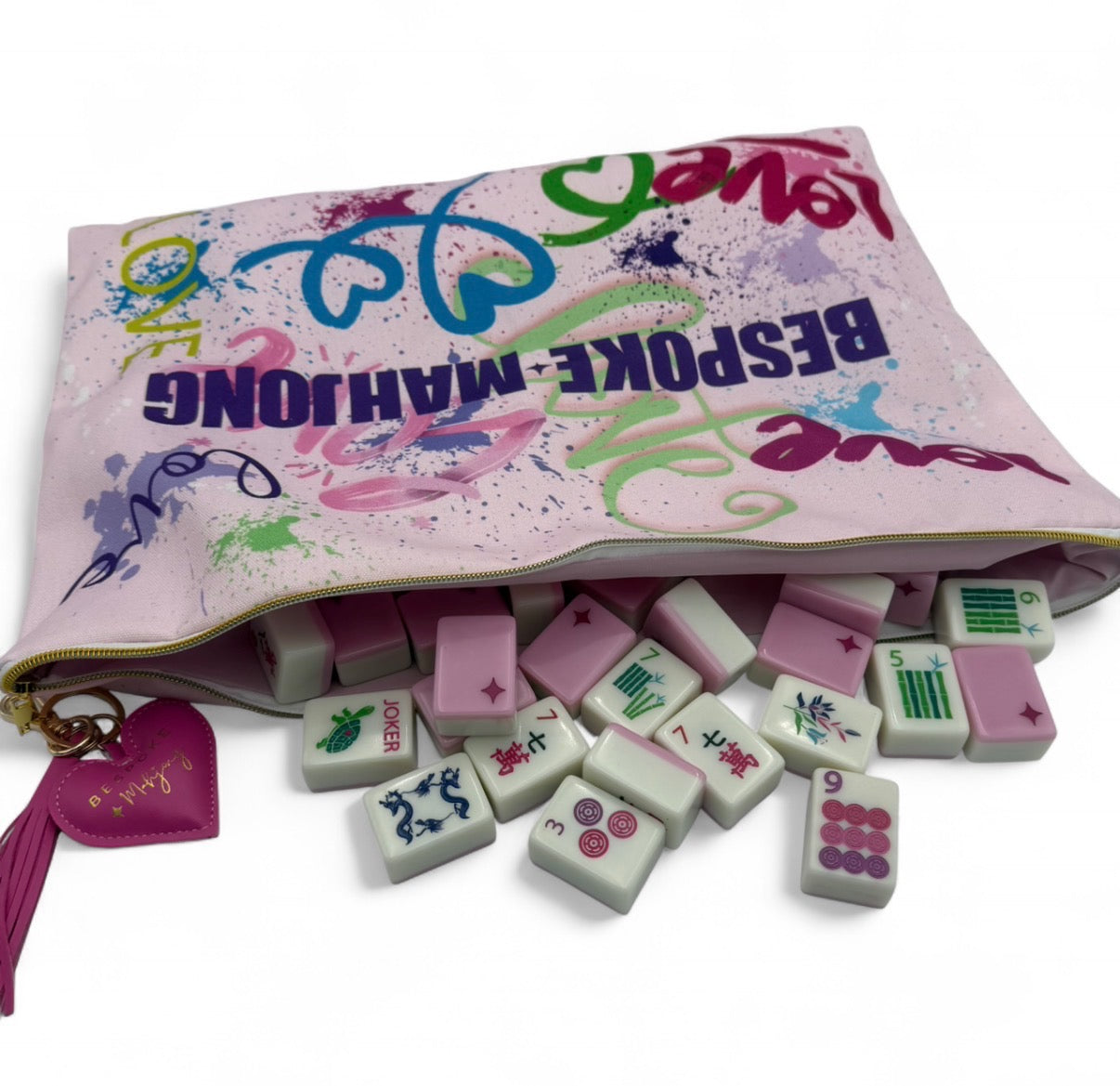 Love Graffiti Tile Bag - XL Mega Size – Bespoke Mahjong