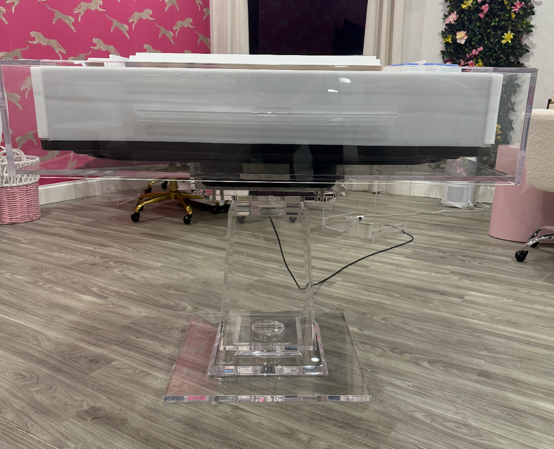 SPECIAL ORDER - THE PALM BEACH TABLE - GRATEFUL DEAD x BESPOKE MAHJONG - PINK DANCING BEARS