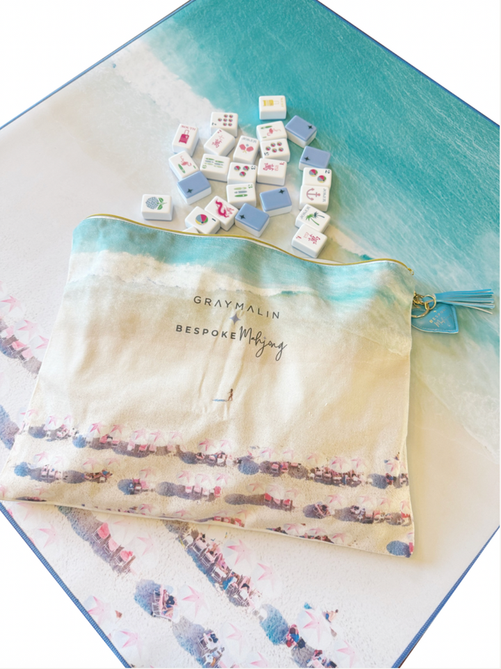 Bespoke X Gray Malin Beach Club Tile Bag - XL Mega Size