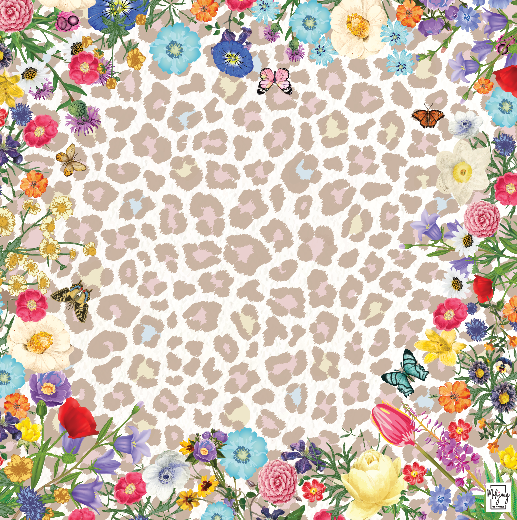 DOUBLE-SIDED MAT | Double the Fun/Floral Mat