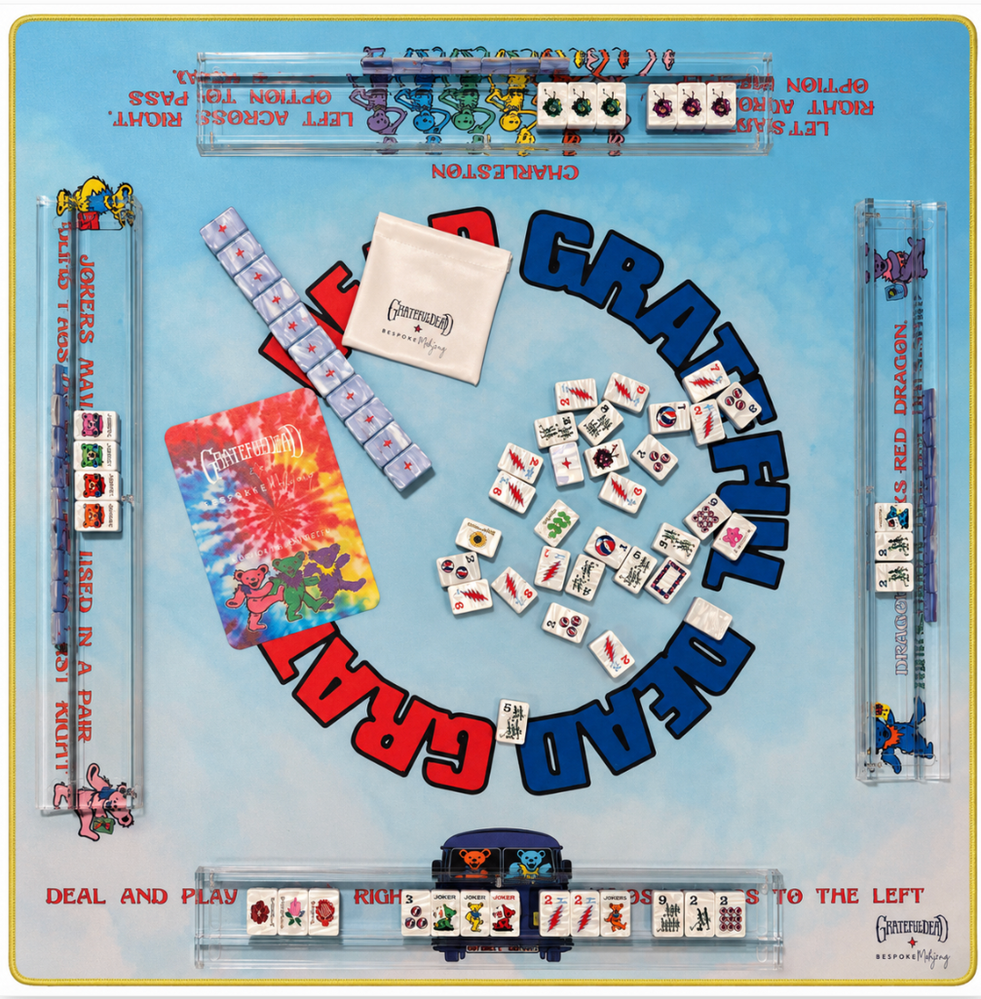 Grateful Dead x Bespoke Mahjong DOUBLE-SIDED MAT - SUNSHINE TO STARLIGHT
