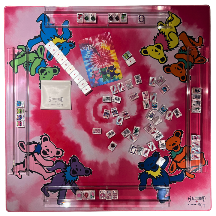 Grateful Dead x Bespoke Mahjong DOUBLE-SIDED MAT - DANCING BEARS
