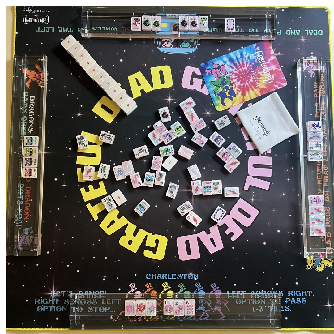 Grateful Dead x Bespoke Mahjong DOUBLE-SIDED MAT - SUNSHINE TO STARLIGHT