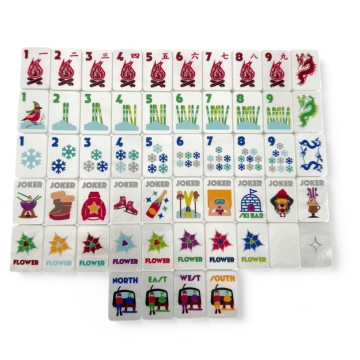 Bespoke Travel Tiles Kit - THE CHALET - FROSTY PEARL WHITE