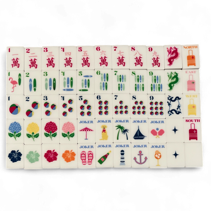 Bespoke X Gray Malin Travel Tiles Kit - BEACH CLUB
